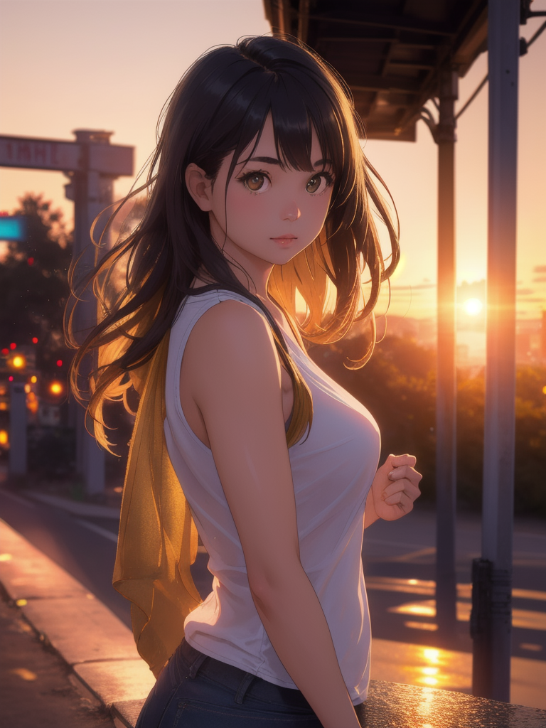 夕焼けリアル系